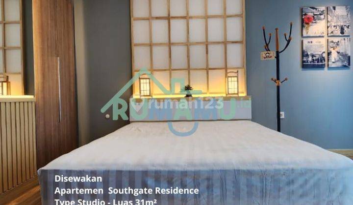 For Rent Apartemen Southgate Residence type Studio Full Furnish  1