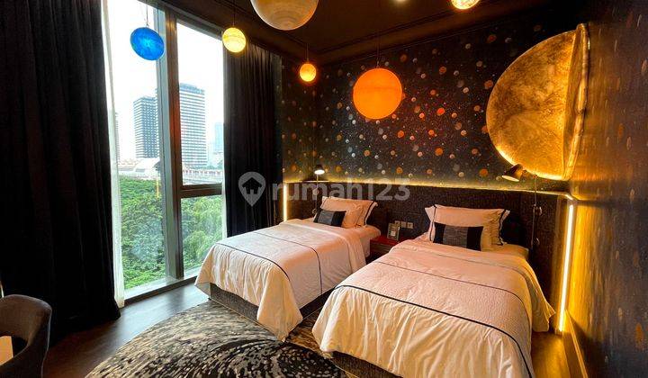 kamar tidur dijual apartemen mewah st regis