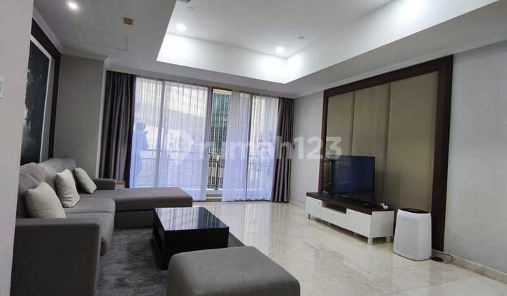 For Rent Sudirman Mansion Apartment 3br Fully Furnished 2
