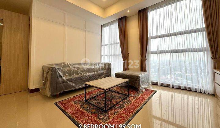 For Rent Apartemen Somerset The Kencana Pondok Indah 2BR Furnish 1