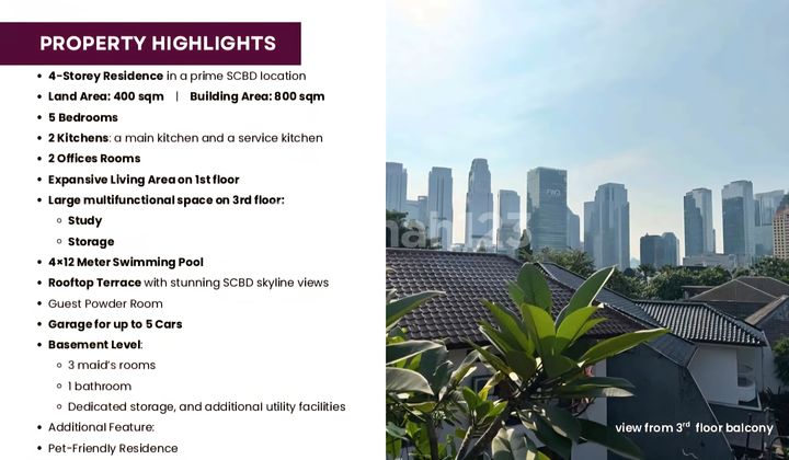 For Rent Luxury 5 Bedroom House in Senayan, South Jakarta For Rent Luxury 5 Bedroom House in Senayan, South Jakarta