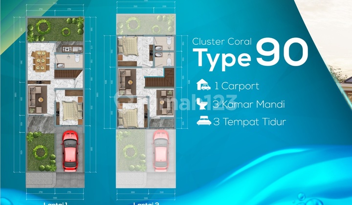 Rumah Baru Di Bengkong Dengan Lokasi Strategis Hanya Selangkah Menuju Pelabuhan 2