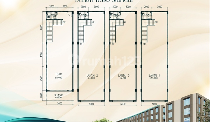 Strategic Shop House Right in Front of Gold Coast Bengkong Harbor 1