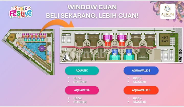 For Sale: New Strategic Shop House in Aurum Bengkong 2