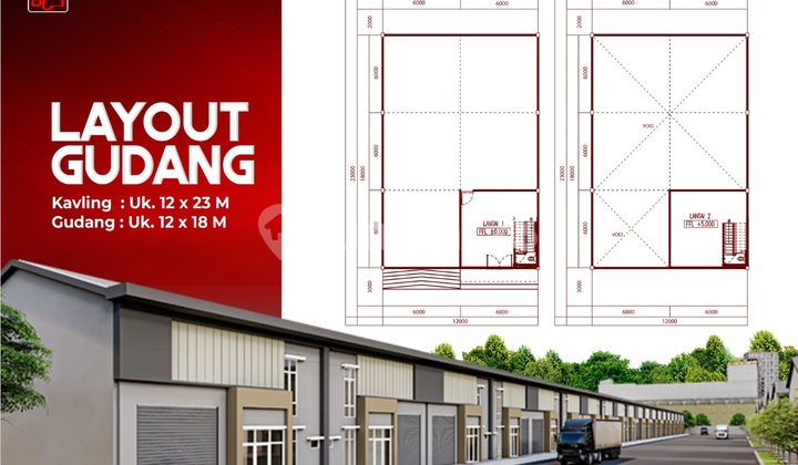 Gudang Baru Di Kawasan Industri Tanjung Uncang Batam