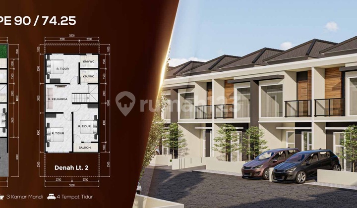 Rumah Baru Di Golden Park Bengkong Dekat Pelabuhan International Gold Coast 1