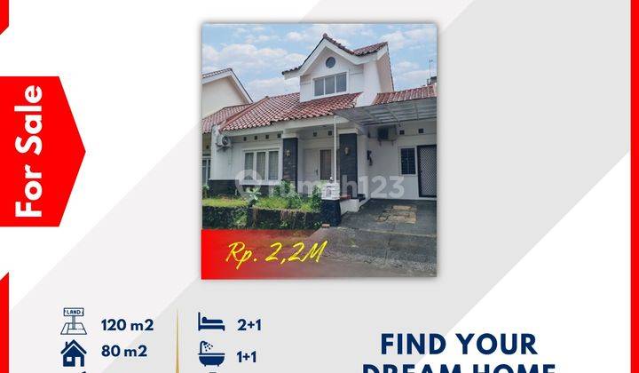 Dijual Rumah di Puri Bintaro Sektor 9, Asri, Nyaman, dan Aman 1