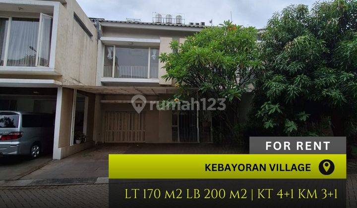 Disewakan Rumah Siap Huni di Kebayoran Village, Bintaro, Lokasi Bagus 1