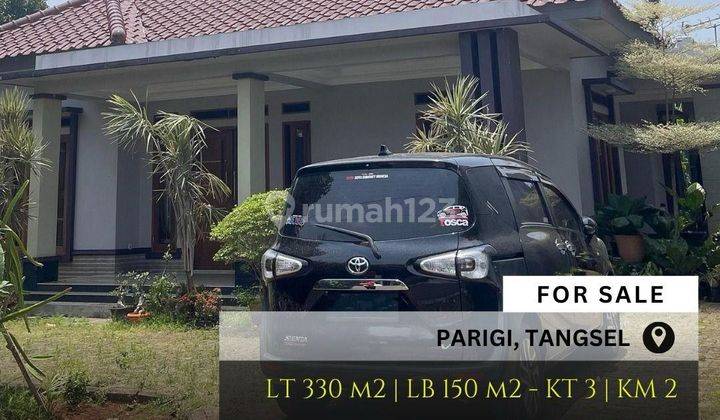 Dijual Rumah Halaman Luas, Dekat Gerbang Tol Jelupang, Serpong 1