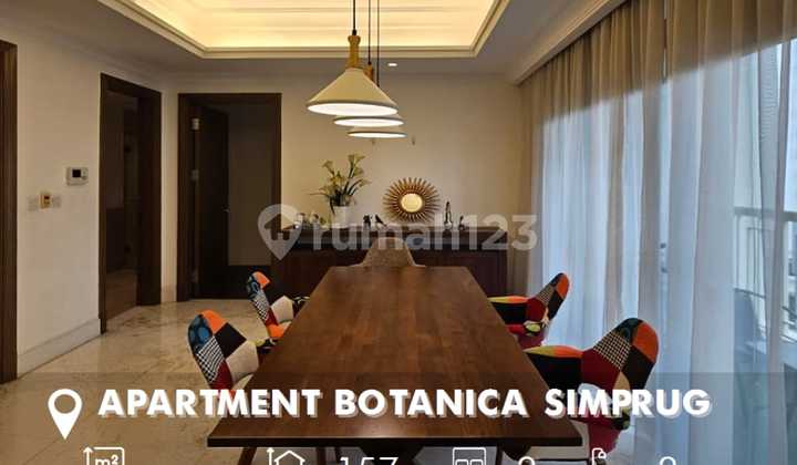 APARTMENT BOTANICA SIMPRUG PERMATA HIJAU FULL FURNISHED