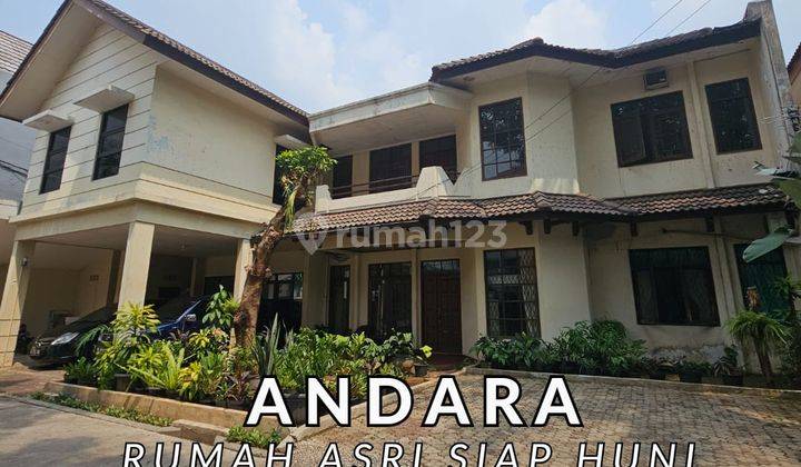 Rumah Asri Siap Huni Dalam Komplek Di Andara 1