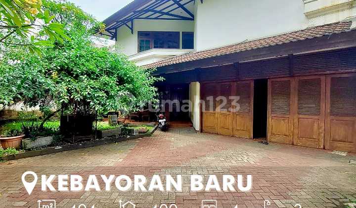 Rumah 2 Lantai Area Premium Kebayoran Baru
