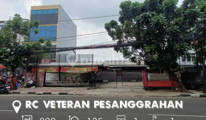 Harga NJOP, Tanah dan Bangunan Komersil Veteran Raya