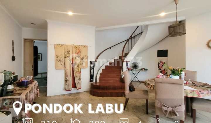 Rumah siap huni dalam cluster di Pondok Labu Rumah siap huni dalam cluster di Pondok Labu