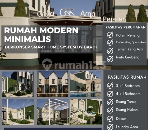 19 New Houses, Within Cluster In West Pejaten 19 New Houses, Within Cluster In West Pejaten