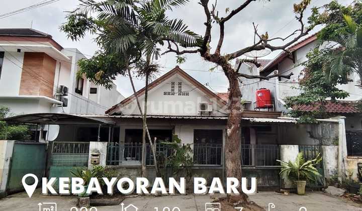Rumah Lama Hitung Tanah di Kebayoran Baru Jakarta Selatan