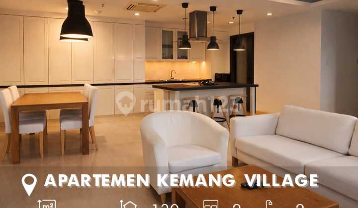 Apartemen Kemang Village, Tower Infinity, 2 BR, Private Lift