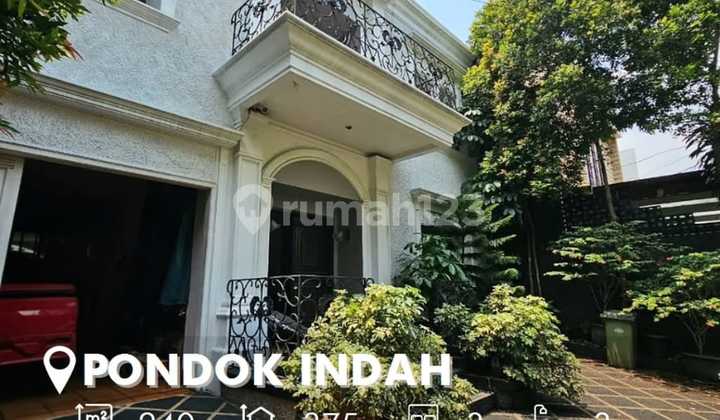 Ready-to-Occupy House, Near Mosque, In Pondok Indah Area