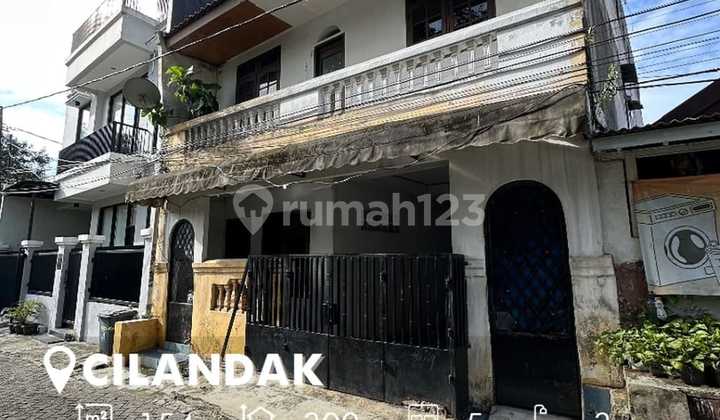OLD HOUSE, LAND CALCULATION, AFFORDABLE IN CILANDAK COMPLEX - NEAR MRT FATMAWATI