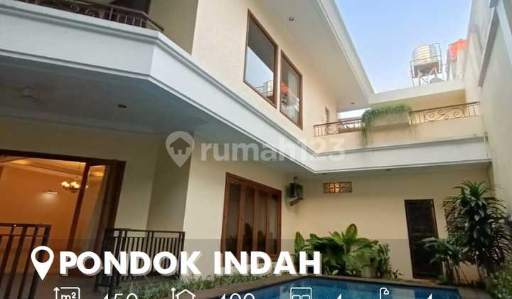 Ready-to-Occupy Luxury House in Pondok Indah Close to Park
