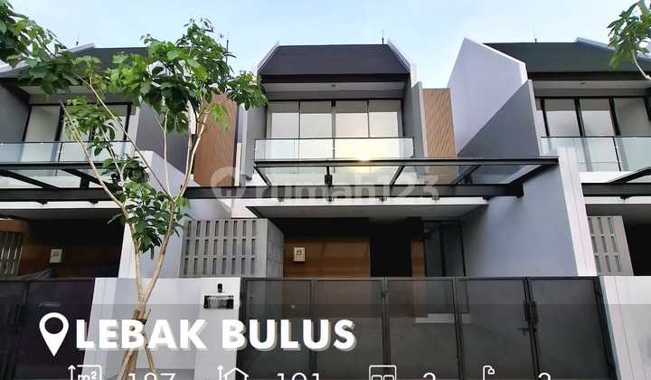 Brand New House Inside a Complex in Lebak Bulus