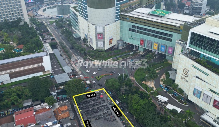 Tanah Komersil di Pusat Jakarta Thamrin Bundaran Hi