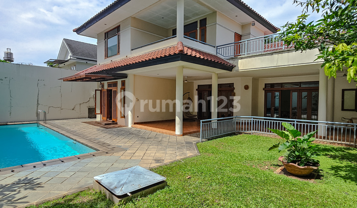 Rumah di Cipete Cilandak Furnished, Pool Disewakan 2