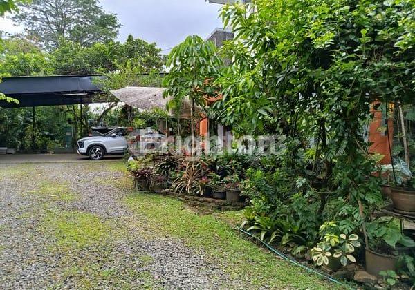 Tanah Ada Rumah Diatasnya Dijual di Andara Ujung Pangkalan Jati