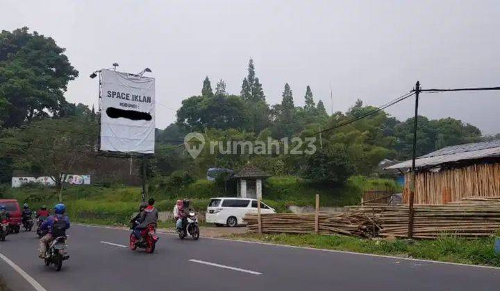 Tanah Murah Zona Komersil Jalan Raya Puncak Bogor 1