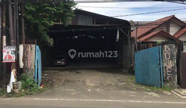 Tanah Di Jadikan Gudang Murah Jalan Raya Bogor Depok 1