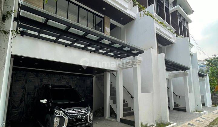 Rumah Brand New Townhouse Cilandak Dekat Mrt Fatmawati Jakarta Selatan 1