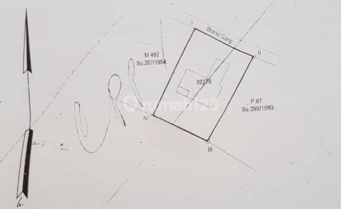 Rumah Lama Hitung Tanah Saja di Cipaku Kebayoran Baru 2