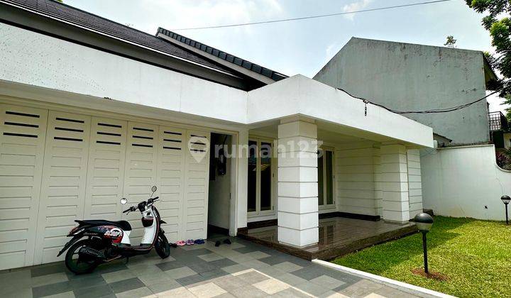 Rumah 1 Lantai Siap Huni Lantai Marmer di Bangka Kemang Jakarta 1