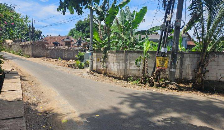 For Sale A Plot Of Land Located On Jalan Blongker Jimbaran 2