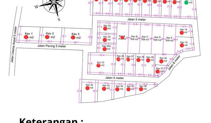 tanah kavling premium di sawangan nusa dua 1