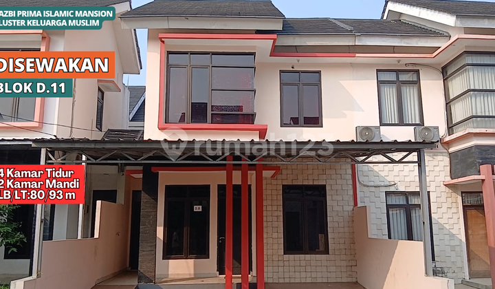 Rumah di Cluster Keluarga Muslim Dekat Tol Grand Wisata Bekasi 1