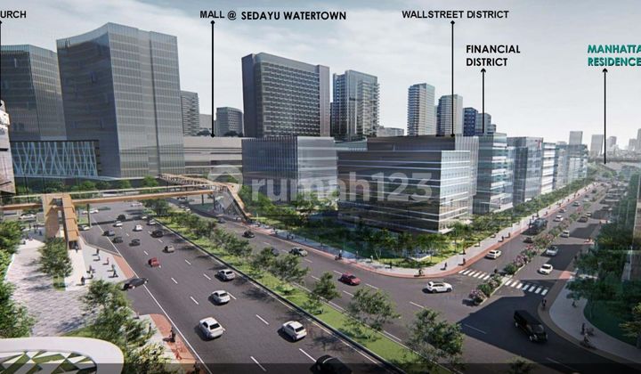 Disewakan 2 Kavling Komersial Di Pik2 Lokasi Bagus Luas 2443m²