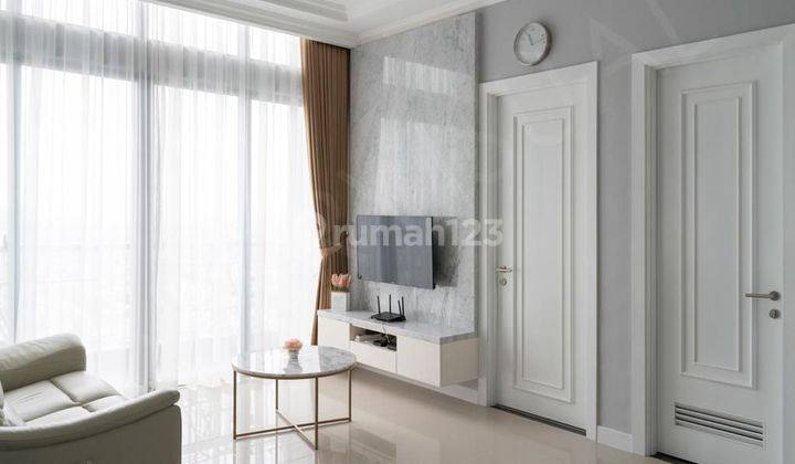 Dijual Cepat The St Moritz Penthouses Furnished Bagus 2BR 1