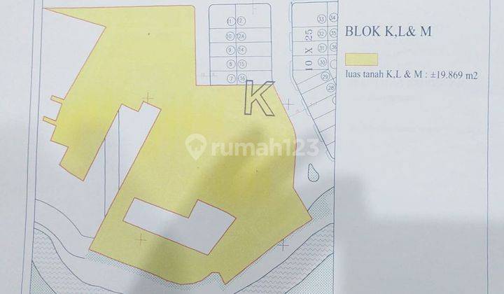 FAST SALE Lahan Residential di GreenGarden Luas 1,9Ha Blok K, L, M 1