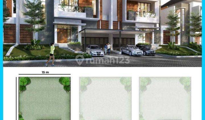 JUAL/ SEWA Rumah di Pantai Bukit Villa PIK2  Unfurnish uk 15x30 2