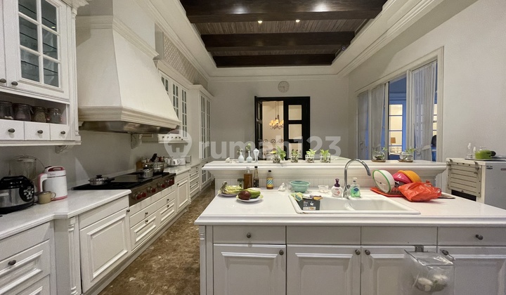 Dijual Cepat Rumah Besar Mewah Ada Taman Depan Furnish 3lt Di Pik1