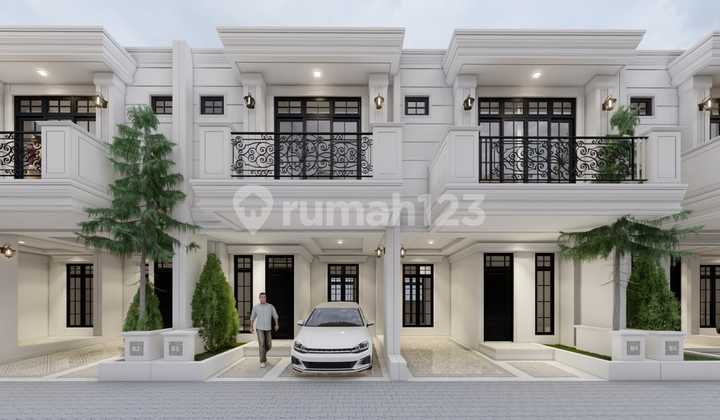 Rumah Modern Minimalis 2 Lantai di Ciracas Rumah Modern Minimalis 2 Lantai di Ciracas