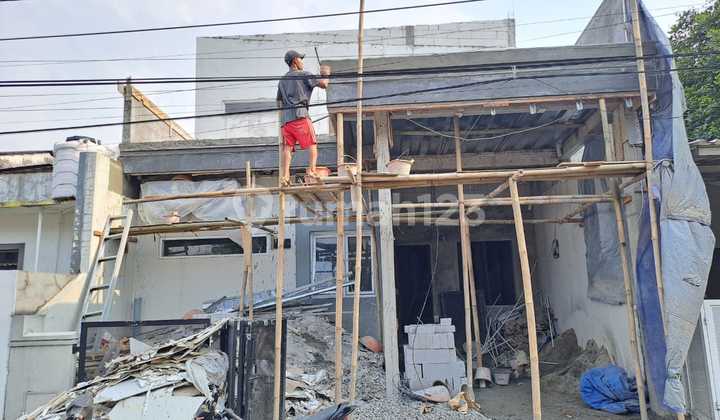 Jual Rumah Baru Renovasi 2Lt SHM LB140m di Serpong Regency Melati Mas KD2510xxxx