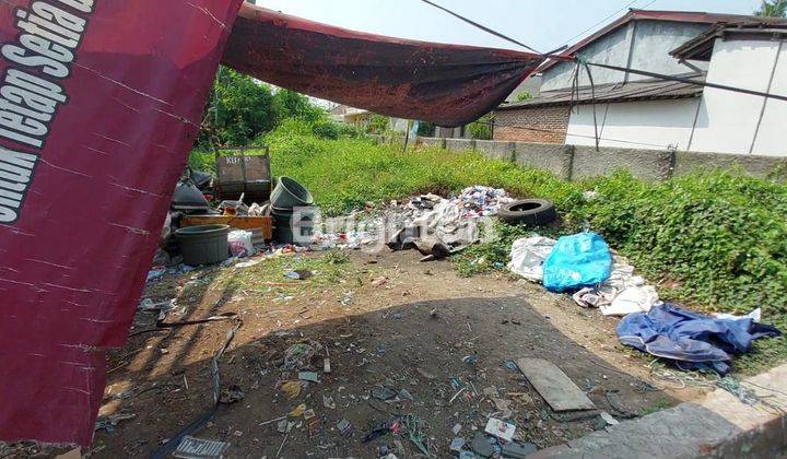 Tanah darat 1100m2 di pinggir jalan raya pasar Sepatan Tangerang 2