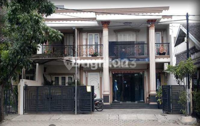 Rumah + tempat usaha pinggir jalan raya Bintaro Jaya, Jakarta Selatan 