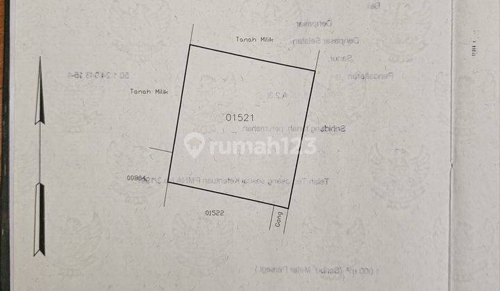 Land for sale with an area of 10 acres located in Sanur 2