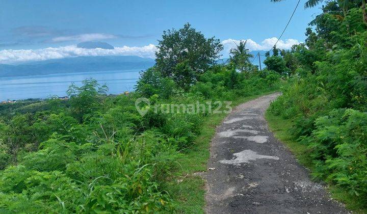 Land Full View Sea, Mountain, Sunset Nusa Penida Location 2