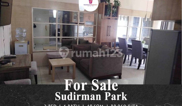 Selling Sudirman Park Apartment 2 Bedrooms Middle Floor