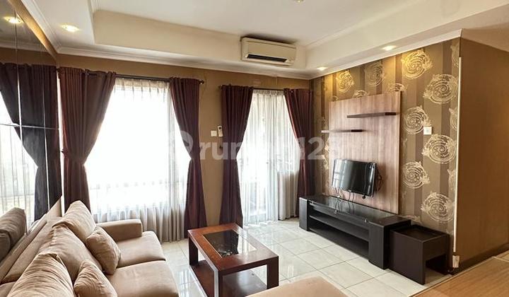 For Sale Sudirman Park Apartment 3 BR Furnished Good High Floor 2