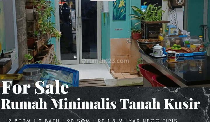 Rumah 2 Lantai Bagus Furnished SHM di Tanah Kusir Jakarta Selatan 1